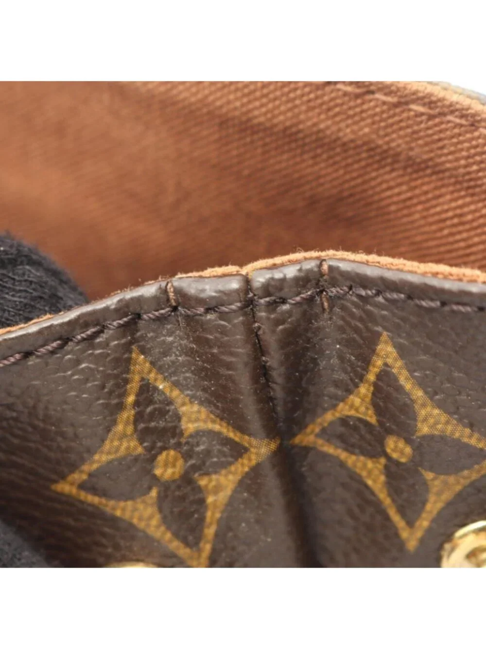 Louis Vuitton Tote Cabas Beau Canvas Leather